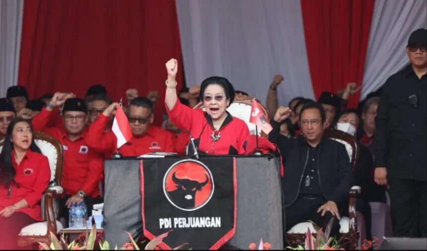 Ketua Umum DPP PDI Perjuangan Megawati Soekarnoputri