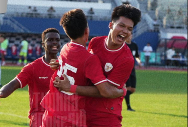 Timnas U-20 yang berhasil menundukkan tim unggulan dengan status peringkat pertama FIFA, Argentina U-20 dengan skor 2-1 pada laga pembuka mini turnamen bertajuk Seoul Earth On Us Cup 2024 di Seoul, Korsel, Rabu (28/8/2024). Foto: X Timnas Indonesia