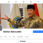 Tampak tampilan akun palsu mengatasnamakan Pj Gubernur Sulbar, Bahtiar Baharuddin, di platform Facebook. Foto: Tangkapan layar Facebook akun palsu Pj Gubernur Sulbar, Bahtiar Baharuddin