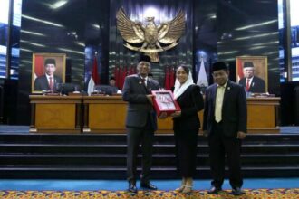 Rapat paripurna DPRD DKI terkait dengan APBD Perubahan 2024.(Foto dok setwan)