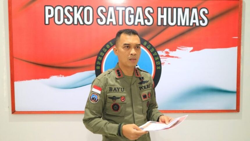 Kasatgas Humas Ops Damai Cartenz-2024 Kombes Pol. Dr. Bayu Suseno