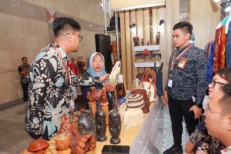 MIND ID turut serta menampilkan produk budaya kerajinan tangan melalui Pameran Kriyanusa 2024 di Jakarta Convention Center (JCC), 28 Agustus - 1 September 2024. Foto: Dok MIND ID