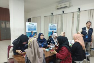 Kantor Cabang BPJS Ketenagakerjaan Grha BPJamsostek menggelar kampanye ”Kerja Keras Bebas Cemas (KKBC)” mulai 4 – 9 Agustus 2024 di GOR Tanjung Duren, Jakarta Barat.