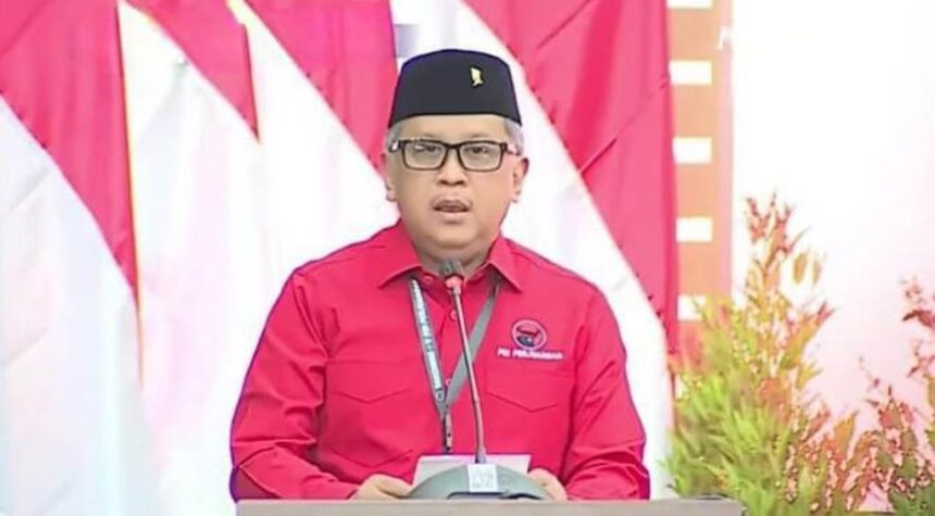 Sekjen PDIP Hasto Kristiyanto. Foto: DPP PDIP