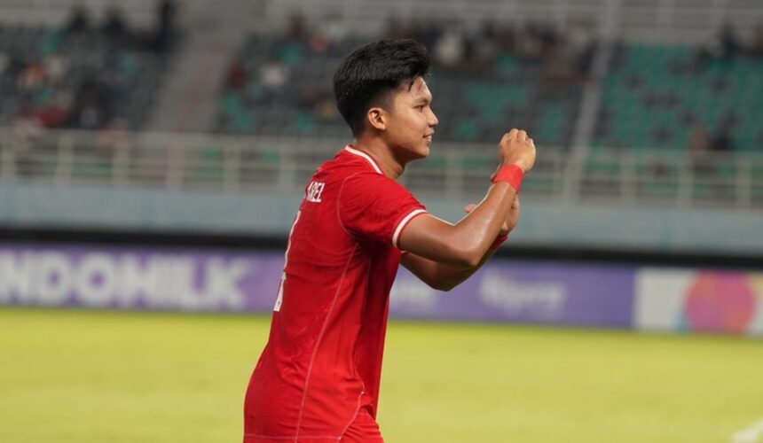 Kadek Arel jadi starter di laga Timnas Indonesia U-20 vs Thailand U-20. (Foto: PSSI