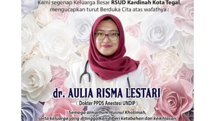 Almarhumah dokter muda di RSUD Kardinah Tegal diduga meninggal dengan cara bunuh diri. (Foto: ist)