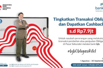 Transaksi Obligasi di bank bjb Dapat Cashback Jutaan Rupiah