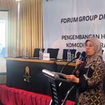 Plt. Direktur Jenderal Industri Kimia, Farmasi dan Tekstil Reni Yanita saat membuka Focus Group Discussion (FGD) Pengembangan Hidrogen sebagai Komoditas di Jakarta,