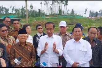 Jokowi menyebut tempat latihan atau Training Center di Ibu Kota Nusantara (IKN) sudah siap dipakai Timnas Indonesia. Jokowi menjelaskan Timnas Indonesia bisa berlatih di IKN pada September 2024. (Foto tangkapan layar).