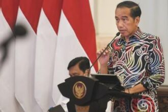 Presiden Jokowi menggelar sidang kabinet paripurna di Ibu Kota Nusantara (IKN) pada hari ini Senin (12/8/2024). (Istimewa).