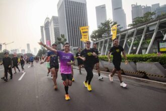 Para pelari harus sudah mempersiapkan perlengkapan pendukung saat mengikuti ajang lomba marathon. Foto: Ist