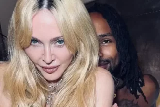 Madonna merayakan ulang tahuh ke-66 bersama pacar barunya, Akeem Morris. Foto/ Instagram -