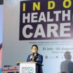 Menteri Kesehatan Republik Indonesia, Budi Gunadi Sadikin meresmikan INDOHEALTHCARE GAKESLAB EXPO 2024. Foto: ipol.id/Vinolla