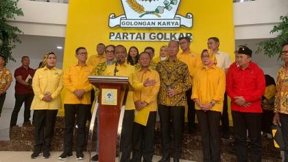 Partai Golkar resmi mendukung Airin-Ade di Pilgub Banten 2024 (foto: ist