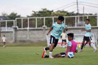 Timnas Indonesia U-17 melakukan TC di Bali. Foto: PSSI