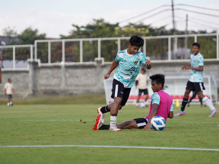 Timnas Indonesia U-17 melakukan TC di Bali. Foto: PSSI