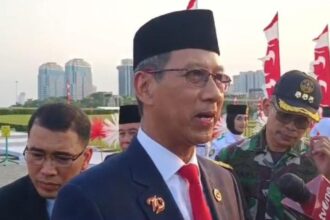 Pj Gubernur DKI Jakarta, Heru Budi Hartono.(foto dok pemprov