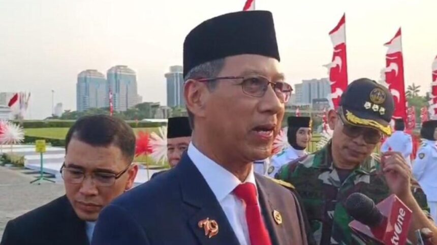 Pj Gubernur DKI Jakarta, Heru Budi Hartono.(foto dok pemprov