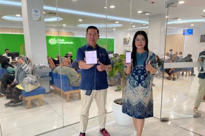 BPJS Ketenagakerjaan Jakarta Grogol mendorong peserta untuk memanfaatkan Aplikasi Jamsostek Mobile (JMO).