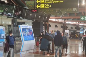 Suasana Terminal 3 Bandara Internasional Soekarno-Hatta yang dikabarkan akan menerapkan kembali e-HAC bagi penumpang internasional dalam meminimalisir masuknya virus Mpox. (Foto: ist)