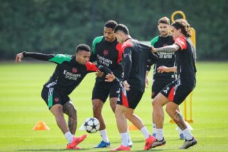 Persiapan Arsenal vs Atalanta (uefa)