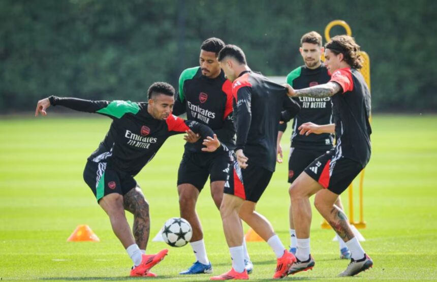 Persiapan Arsenal vs Atalanta (uefa)