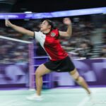 Torehan hasil positif mampu ditunjukkan pebulutangkis Gregoria Mariska Tunjung dengan berhasil lolos ke semifinal Olimpiade 2024 Paris. Gregoria menyingkirkan Ratchanok Intanon (Thailand) dua gim langsung dengan skor 25-23, 21-9 di Porte de La Chapelle Arena, Paris, Sabtu (3/8) sore WIB. (foto:NOC Indonesia/Naif Muhammad Al'as)