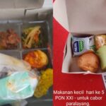 Potret makanan PON XXI 2024 Aceh-Sumut. Foto: X, @dorokakung