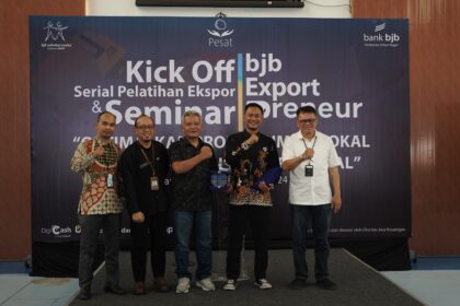 bank bjb berkomitmen mendukung pelaku usaha mikro, kecil, dan menengah (UMKM) dalam memasuki pasar ekspor melalui program baru bertajuk "bjb Exportpreneur." Foto" Ist