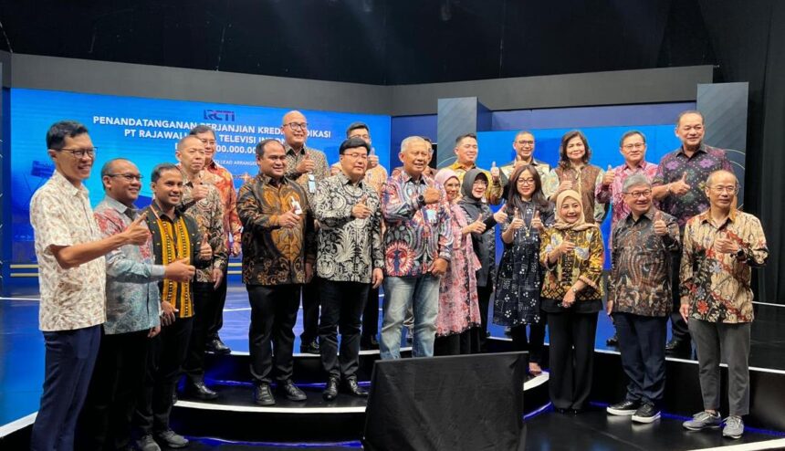 bank bjb memperluas fasilitas kredit sindikasi dengan menggandeng PT Rajawali Citra Televisi Indonesia (RCTI). Foto: Ist