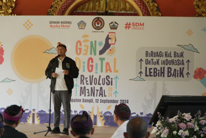 Deputi Bidang Koordinasi Revolusi Mental, Pemajuan Kebudayaan, dan Prestasi Olahraga Kementerian Koordinator Pembangunan Manusia dan Kebudayaan (Kemenko PMK), Warsito,