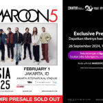 32.055 tiket Maroon 5 Live in Jakarta ludes terjual di Livin' by Mandiri. Foto: Bank Mandiri