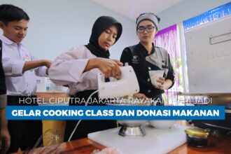 Hotel Ciputra Jakarta Rayakan Hari Jadi, Gelar Cooking Class dan Donasi Makanan