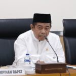 Ketua DPW PKS DKI, Khoirudin saat rapat Komisi.(Foto dok setwan DPRD DKI)