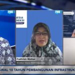 Staf Ahli Bidang Teknologi, Industri, dan Lingkungan Kementerian Pekerjaan Umum dan Perumahan Rakyat (PUPR), Endra S. Atmawidjaja (ka atas) dan Direktur Utama Badan Aksesibilitas Telekomunikasi dan Informasi (BAKTI) Kominfo, Fadhilah Mathar. Foto: dok humas