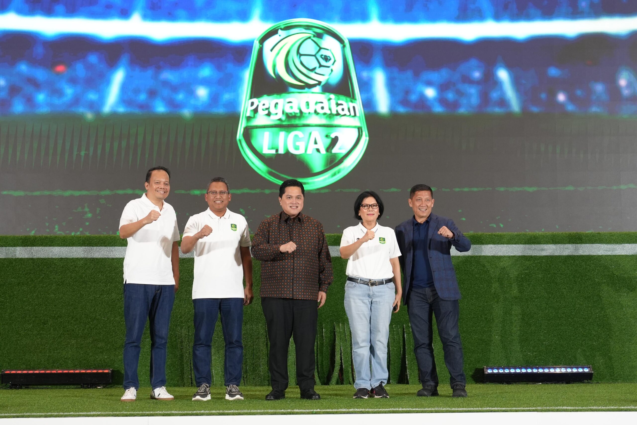 Ketua Umum PSSI, Erick Thohir menekankan bergulirnya musim kedua Kompetisi Liga 2 2024/2025 yang disponsori Pegadaian harus makin solid menuju permainan sepakbola yang bersih.