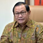 Cagub nomor urut 3, Pramono Anung. (Setkab.go.id)