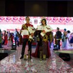 Putra Tenun & Songket Indonesia, Ilham Handika (Lampung) dan Putri Tenun & Songket Indonesia, Loura Martha Vanie Syahla (Kepulauan Riau) terpilih sebagai Putra Putri Tenun dan Songket Indonesia 2024. Kegiatan diselenggarakan Komunitas Indonesia International Fashion Art & UKM (KADIIFA) bersama Yayasan Cinta Budaya Kain Nusantara (CBKN) di Golden Ballroom The Sultan Hotel & Residence Jakarta Pusat, Sabtu (7/9/2024). Foto: Ist