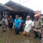 Kondisi banjir di Kota Medan, Provinsi Sumatera Utara, Sabtu (7/9/2024). Foto: BPBD Kota Medan