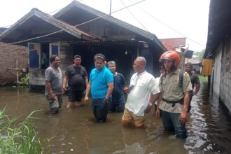 Kondisi banjir di Kota Medan, Provinsi Sumatera Utara, Sabtu (7/9/2024). Foto: BPBD Kota Medan