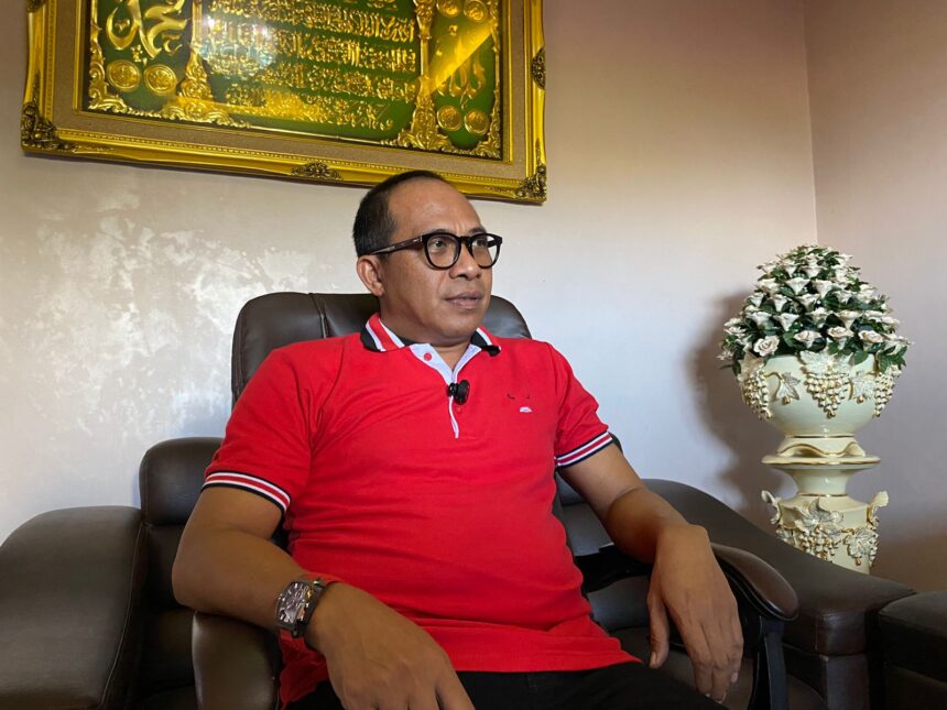 Asrul Rasyid Ichsan ikut kontestasi Pilkada 2024 dengan menjadi bakal calon wakil gubernur Maluku Utara. Foto: Rajif Duchlun / infopublik