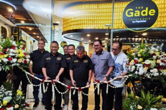 PT Pegadaian kembali membuka gerai kopi The Gade Coffee and Gold ke 45 yang bertempat di Menara Brilian Lantai 1, Jl Gatot Subroto, Tebet Jakarta Selatan, Rabu (11/09).