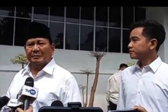 Capres terpilih di pilpres 2024 lalu, Prabowo Subianto saat di KPU RI. (Foto dok ipol.id)