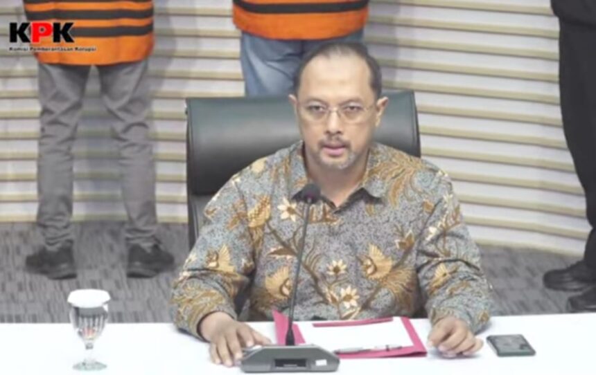 Juru Bicara KPK, Tessa Mahardhika Sugiarto. Foto: Live streaming YouTube KPK RI