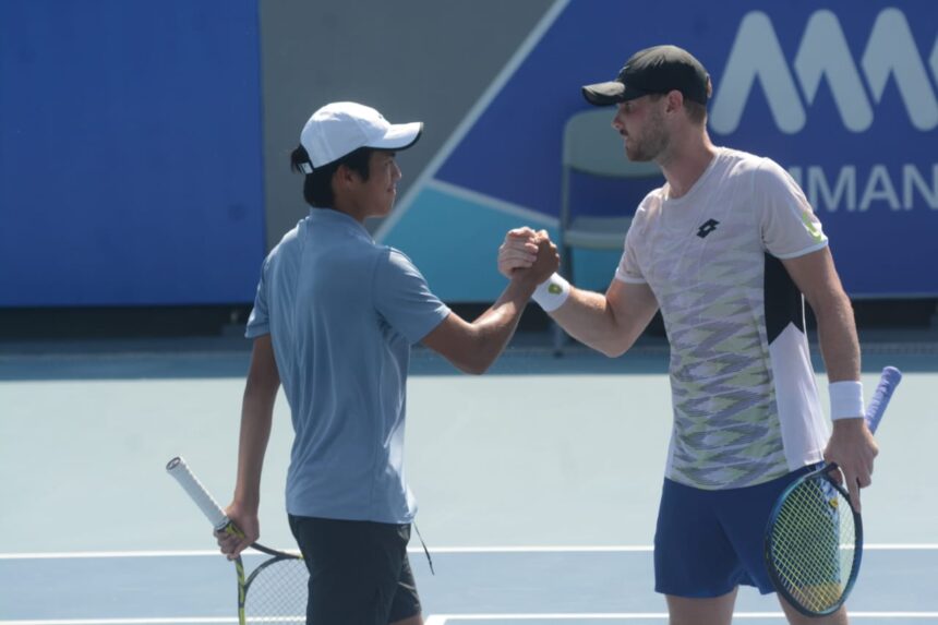 Ganda Indonesia /Australia, Nathan Anthony Barki/Blake Ellis kembali ke semi final seri keempat Amman Mineral Men’s World Tennis Championship. Foto: istimewa