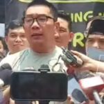 Bacagub Ridwan Kamil saat menemui warga di Warakas, Jakarta Utara.(Foto screenshot YT Kompas TV).