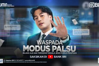 PT Bank Rakyat Indonesia (Persero) Tbk baru saja merilis campaign edukasi digital dengan judul “Waspada dan Kenali Modus Palsu #BilangAjaGak”. Foto: Dok BRI