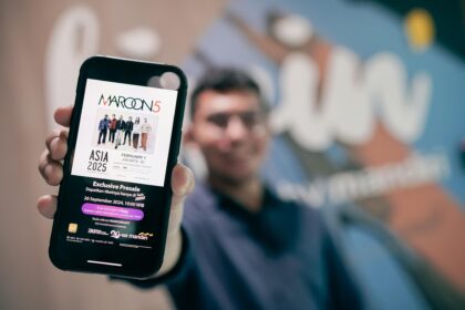 Bank Mandiri kembali ditunjuk sebagai Official Banking Partner konser Maroon 5 di Jakarta. Panggung spektakuler ini akan digelar pada 1 Februari 2025 mendatang di Jakarta Internasional Stadium (JIS), sebagai bagian dari rangkaian Asia Tour 2025. Foto: Dok Bank Mandiri