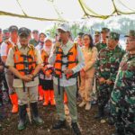 Pj Gubernur Jakarta, Heru Budi Hartono saat meninjau persiapan pelaksanaan HUT TNI, ke-79 tahun.(Foto dok pemprov)