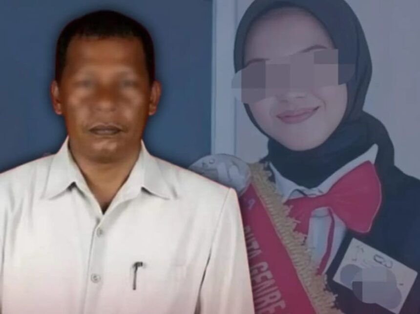 Korban Guru di Gorontalo Klarifikasi merasa lega lantaran tidak menjadi budak seks. Foto: IG, @medsoszone (tangkap layar)